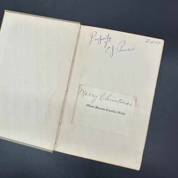 Antique Book Lincoln And The Sleeping Sentinel Chittenden 1909 Hardcover Vintage - Picture 11 of 13